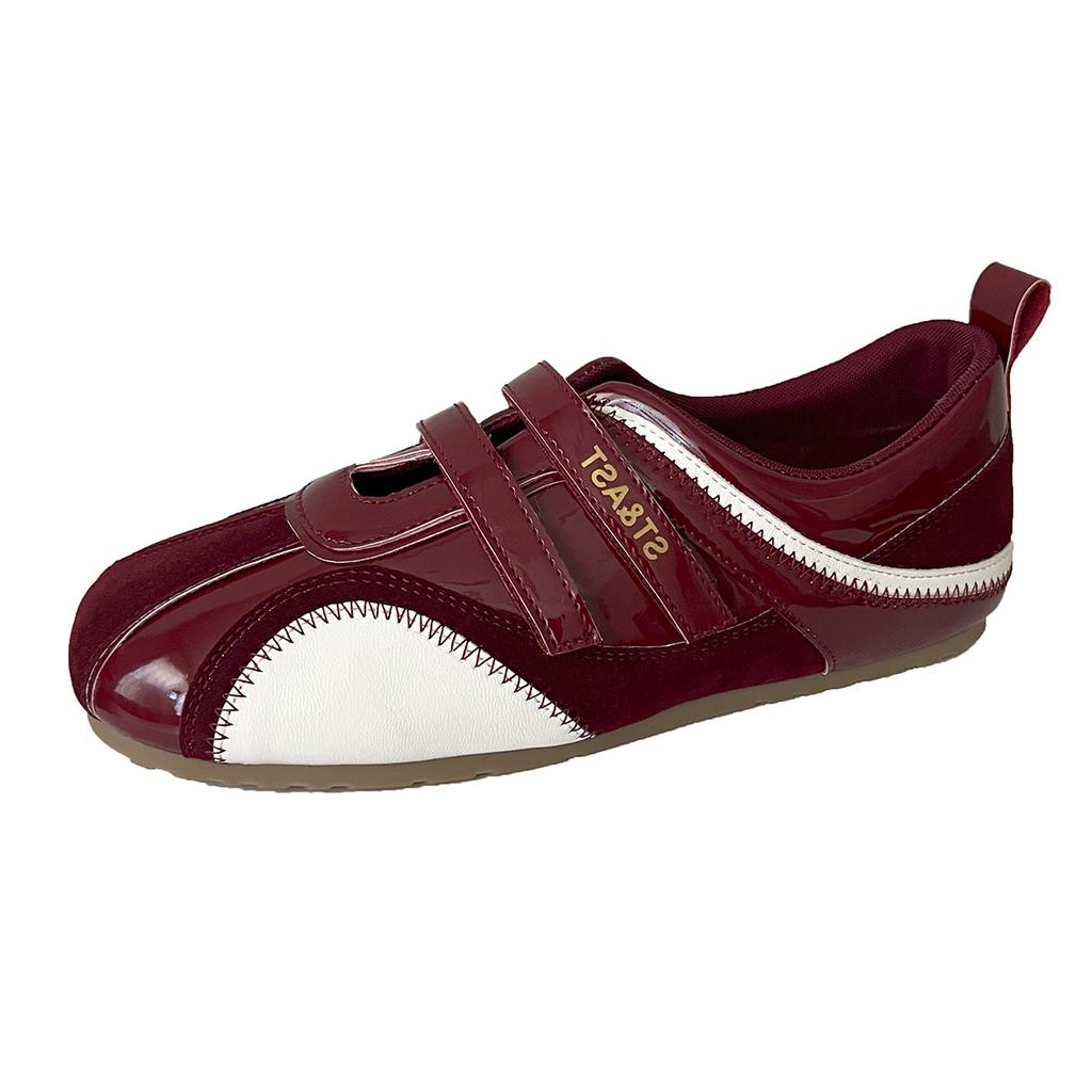 Туфли Мэри Джейн для гонок 2025 осень новые тонкоподошвенные немецкие тренировочные туфли на липучке легкие в носке удобные мягкие на подошве одинарные туфли