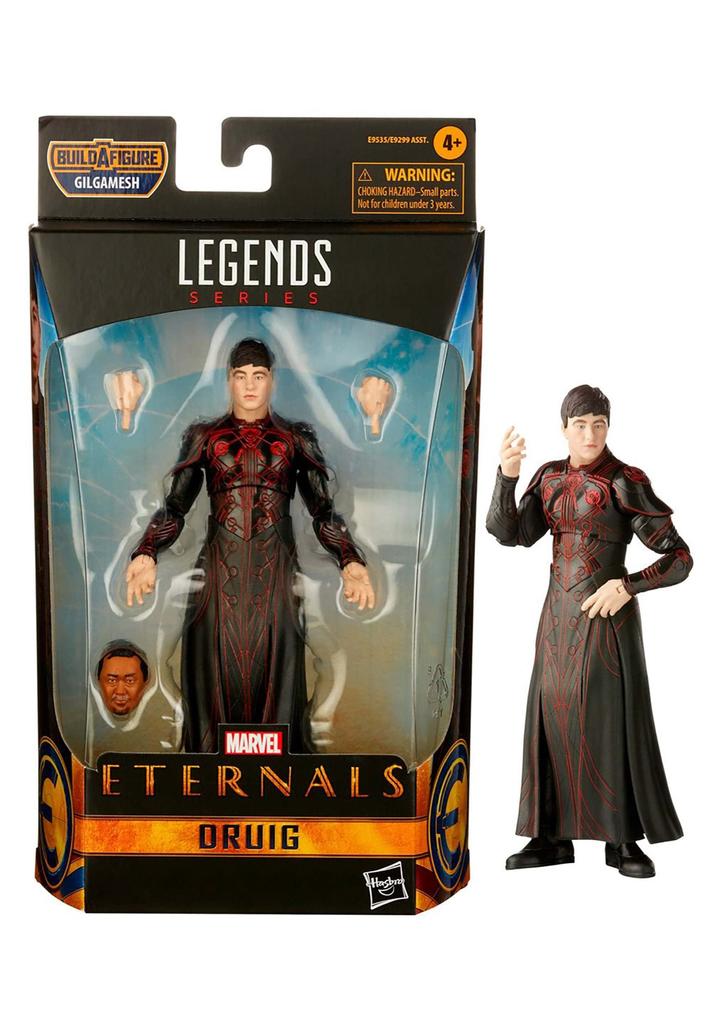 Hasbro Marvel Legends Серия Вечные Друиг 6-дюймовая Фигурка E9535, Оригинальная, с Деталями для Сборки Фигурки