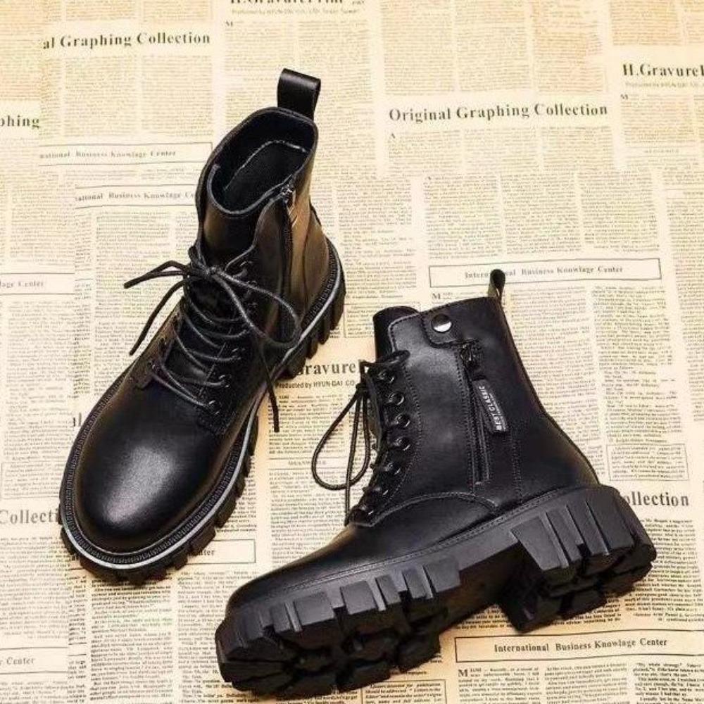 Новые ботинки женские ботинки на шнуровке для женщин теплые на платформе на молнии ботильоны мягкие женские туфли зимние ботинки модные боты женские
