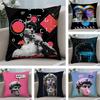 Забавная подушка с принтом статуи Давида, плюшевая, мягкая, двусторонняя печать, для дома, дивана, высокое качество, наволочка, декоративная подушка