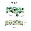DIFEIUKI Hawaiian Tablecloths, Pack of 4, Tropical Monstera and Plumeria Prints, Hawaiian-inspired Table Covers with Flowers and Palm Leaves, Stylish,