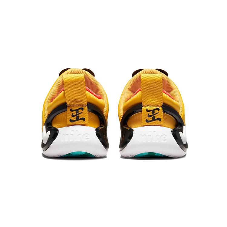 Nike Dynamo GO FlyEase SE Гусеница Нескользящие Низкие Спортивные Повседневные Кроссовки Желтые Для Младенцев И Малышей DR0271-700