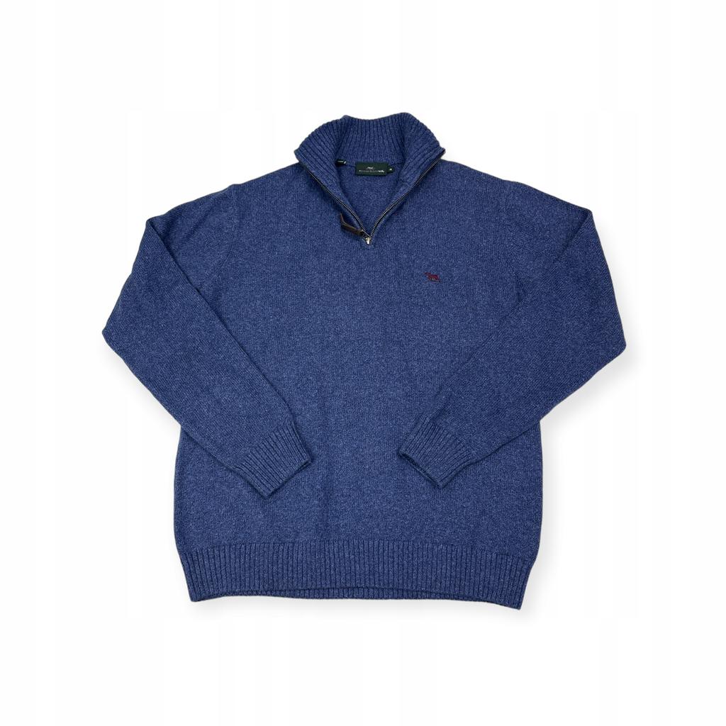 Men's Sweater V-neck Blue RODD & GUNN M - Used