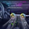 1PCS Car Music Rhythm Lamp Air Freshener RGB with Recharge Or Plug-in Style Car Atmosphere Ambient Light Universal