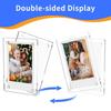 5/10/15Pcs 3-Inch Magnetic Photo Frame Double-Sided Refrigerator Transparent Acrylic Instant Film Holder Picture Display Frame Decoration