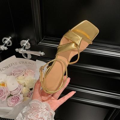 НОВЫЕ летние женские босоножки с бабочкой на тонком каблуке, на высоком каблуке, с пряжкой, для свадьбы, невесты, женские элегантные туфли