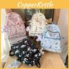 Милая мультяшная сумка через плечо для девочек, большой вместимости, водонепроницаемый нейлоновый материал
