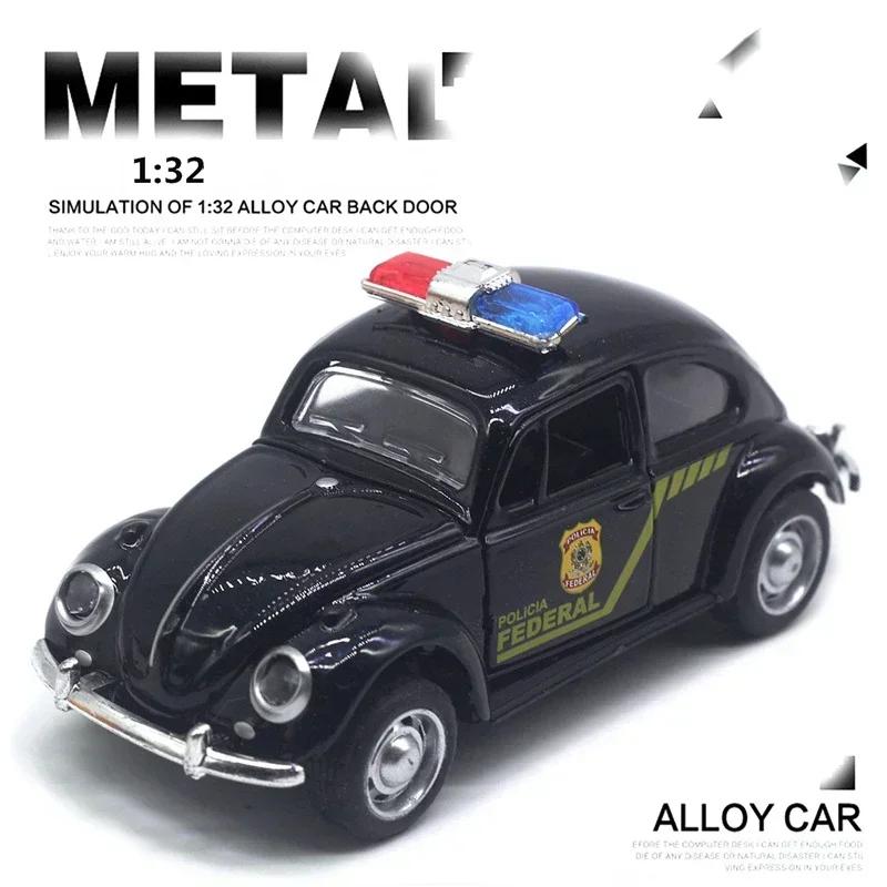 1:32 Volkswagen Beetle Alloy Car Diecasts Metal Classic Toy Model with Pull Back Function Vehicles for Child Gifts Christmas