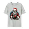 Skeleton Santa Dead Inside Santa Christmas Skull Funny T-Shirts Novelty Birthday Gifts Tees Tops Cotton Black T-Shirt
