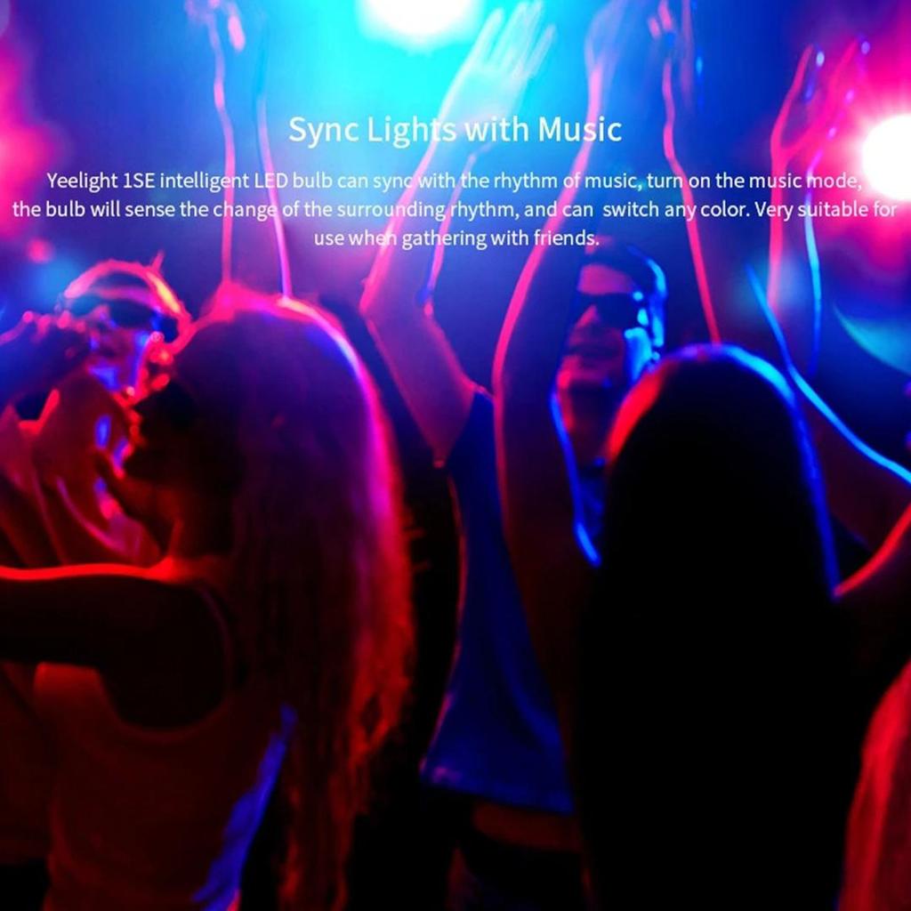 Yeelight 1SE красочная лампа E27 умное приложение WIFI пульт дистанционного управления умная светодиодная лампа температуры работает с Google Alexa