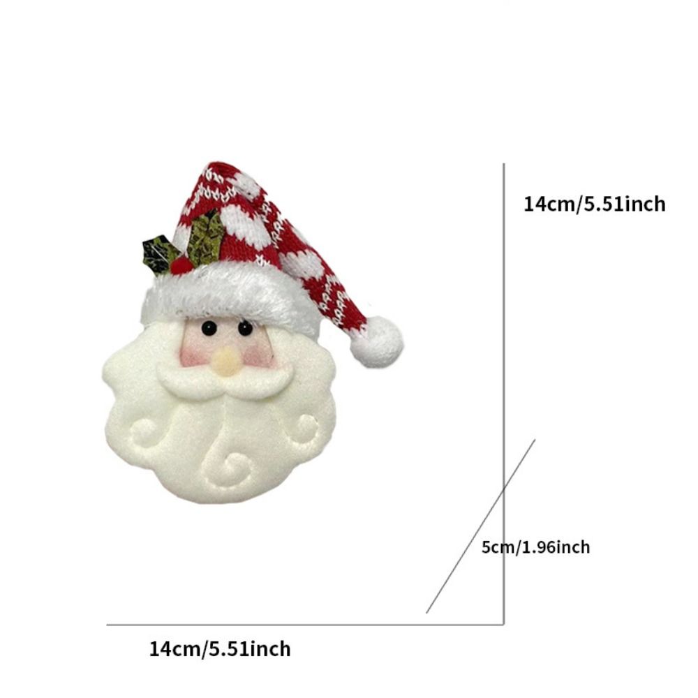 Snowman Christmas Elk Pendants Cloth Xmas Santa Ornaments Xmas Hanging Ornaments  Home Decor