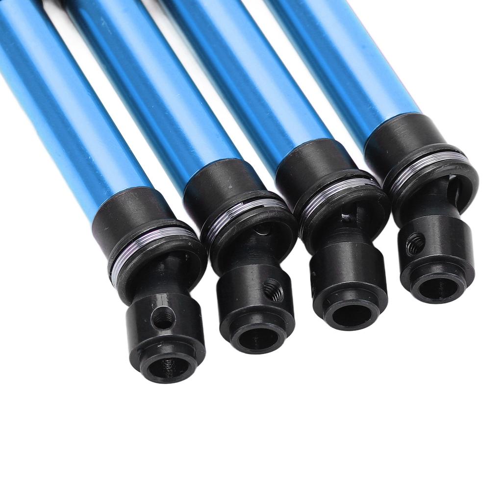 4pcs CVD Steel Front Rear Drive Shaft Complete Driveshaft Compatible for Slash 1Celsius10 RC Car