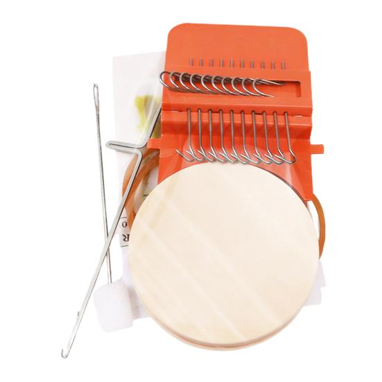 Набор для вязания на ткацком станке для пэчворка, вязание, ремонт, пэчворк, набор для изготовления пэчворка, портативный ткацкий станок для штопки изношенных мест, дыр