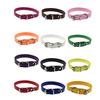Faux Leather Pure Color Cute Dog Pet Cat Puppy Collar Neck Adjustable Buckle