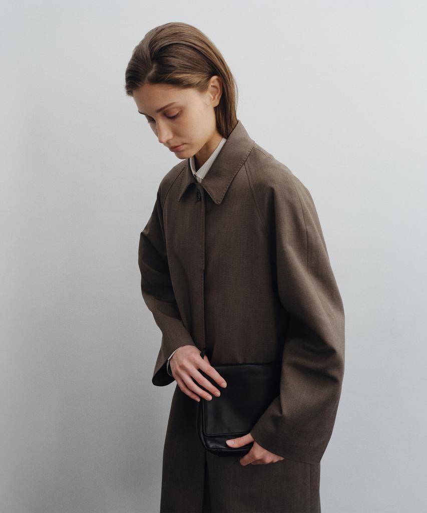 LOTE Wool Blend Mac Coat