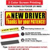 Adhesive Tape Magnetic Reflective Stickers Student Driver Driver Bumper Magnets  Driving Test