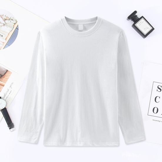 Женская и мужская толстовка с длинными рукавами, дышащая, мягкая, однотонная, весенне-осенняя, повседневная, свободная, с круглым вырезом, пуловер, рубашка