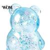 Classroom Stress Toy Mini Clear Bear Squeeze Toy, Relief Sitting Sensory Animal Soft Stretchy Sugar Ball Fidget Party Favors