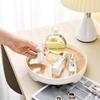 Nordic Storage Tray Household Desktop Sundries Cosmetic Perfume Jewelry Key Plate Home Decorative Trays