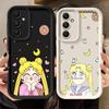Мягкий чехол для телефона Sailor Moon для Samsung Galaxy A26 A32 A35 A36 A12 A13 A56 A25 A53 A54 A15 A16 A71 A72 A73 A33 A34 A22 A23