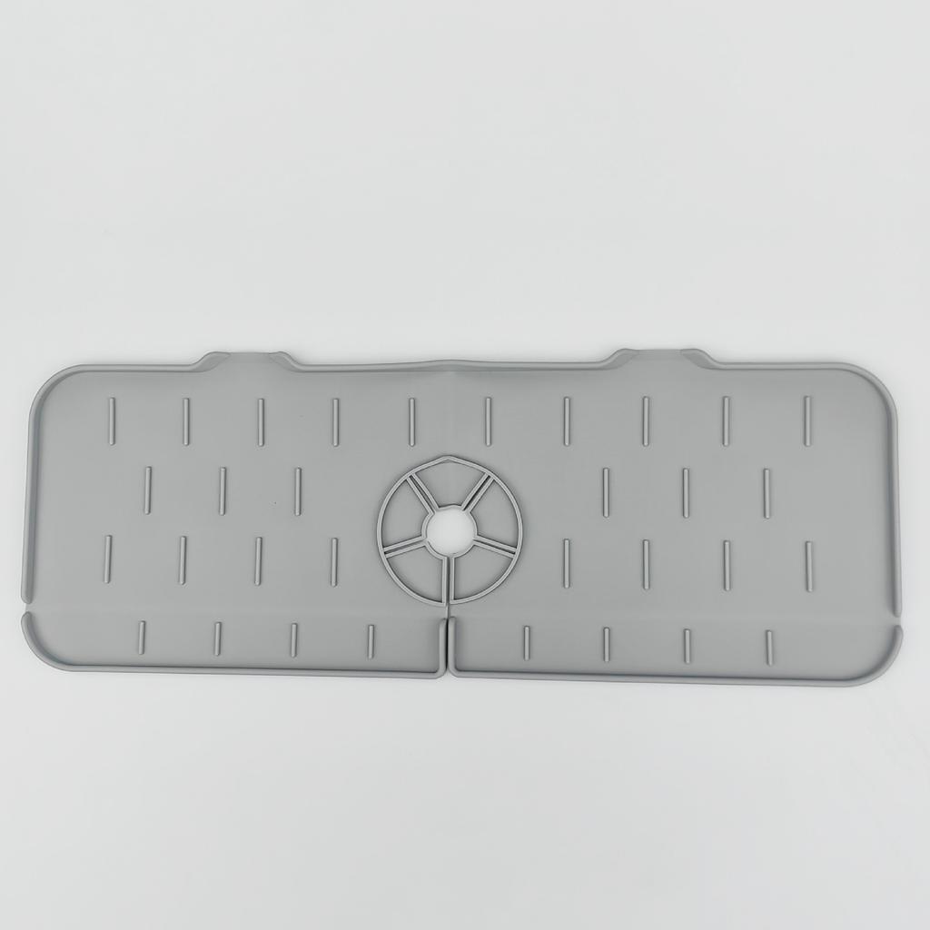 Kitchen Silicone Faucet Absorbent Pad Sink Splash Catcher Countertop Protector Pad Bathroom Drainage Pad Kitchen Gadgets Sinks