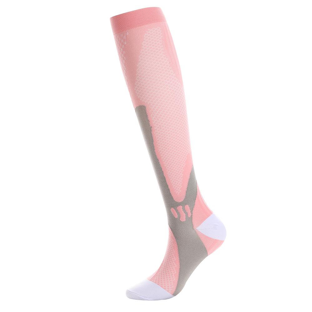 Летние уличные нейлоновые компрессионные гольфы для икры для йоги и спорта