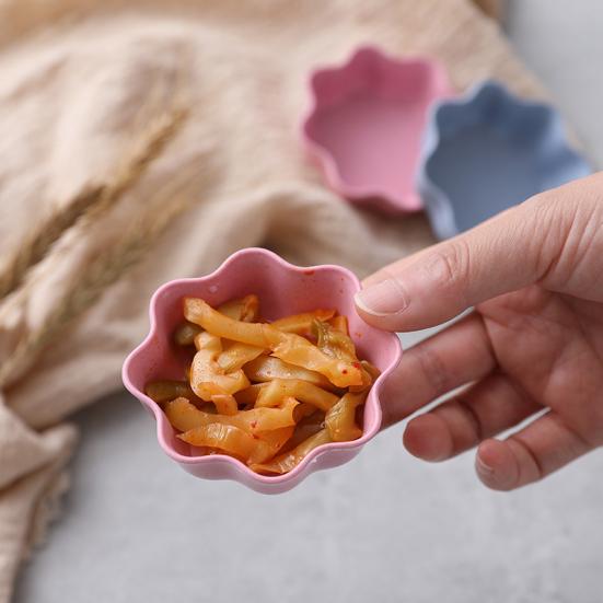 Милое блюдо для соуса в форме сердца, гладкая поверхность, креативный пластиковый держатель для соуса