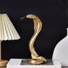 Resin Cobras Statues Figurines Retro Snake Statue Figurines Sculptures Tabletop Centerpieces Home Decors Collectibles