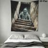 Horrible basement Wall Hanging Printed Fabric Blanket Decorative Tapestries for Bedroom Living Room Home Decor
