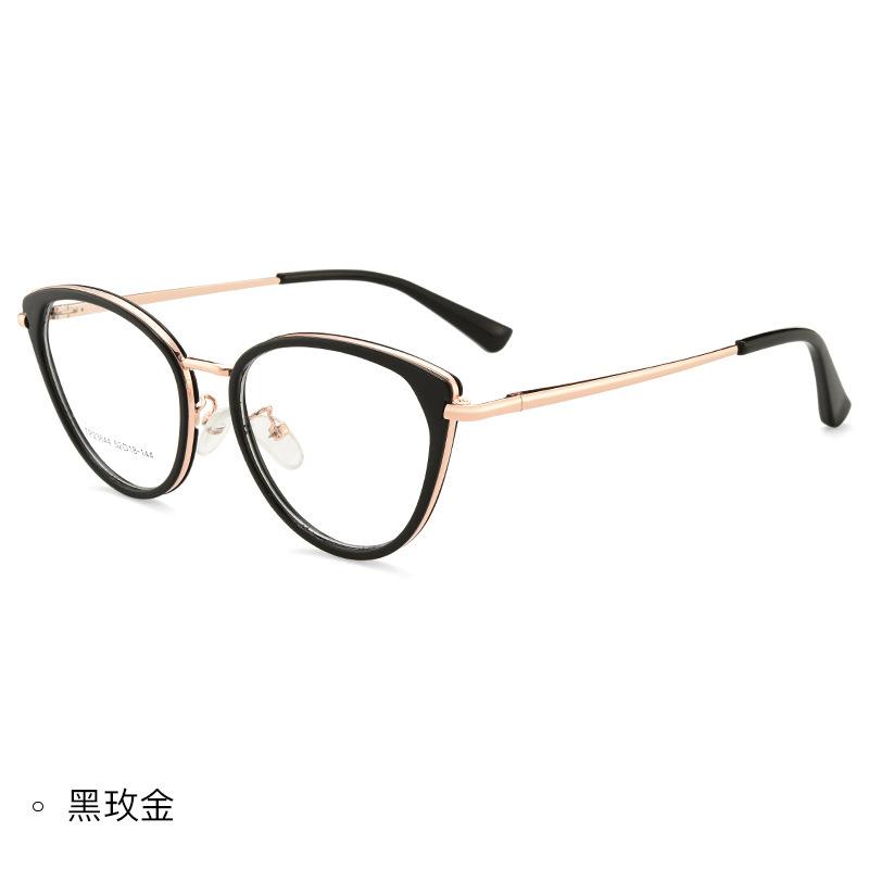 Оправа для очков Tr90, Плоские очки, Оправа для очков, Ретро очки с защитой от синего света.