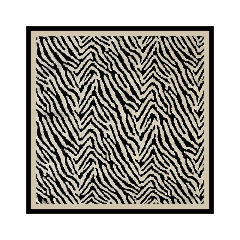 Women S Printed Square Scarf Fashionable Versatile Spring Shawl Head Wrap