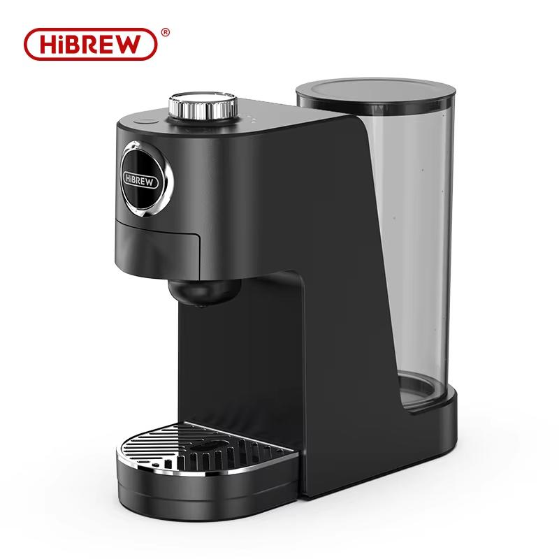 HiBREW 3 In 1 Multiple Capsule Coffee Machine Hot/Cold DG Cappuccino Nes Small Capsule Ground Coffee Cafeteria H3C