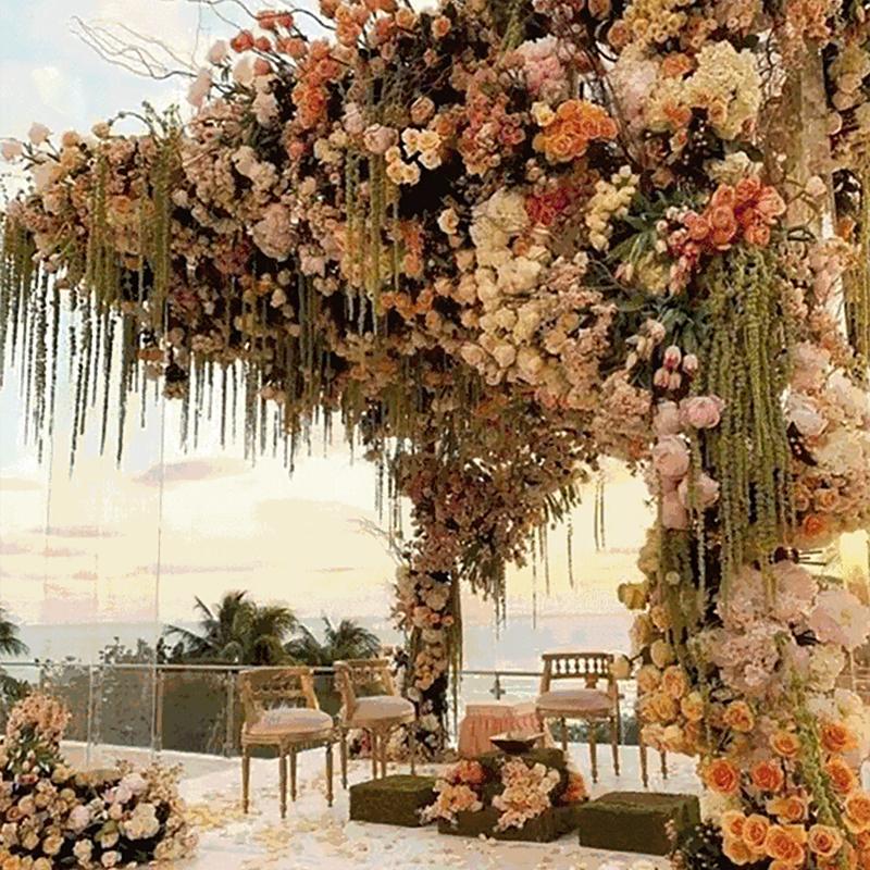 1PC Durable Artificial Plant Arch Decoration Dripping Plant Party Plastic Wedding Multiple Options Available