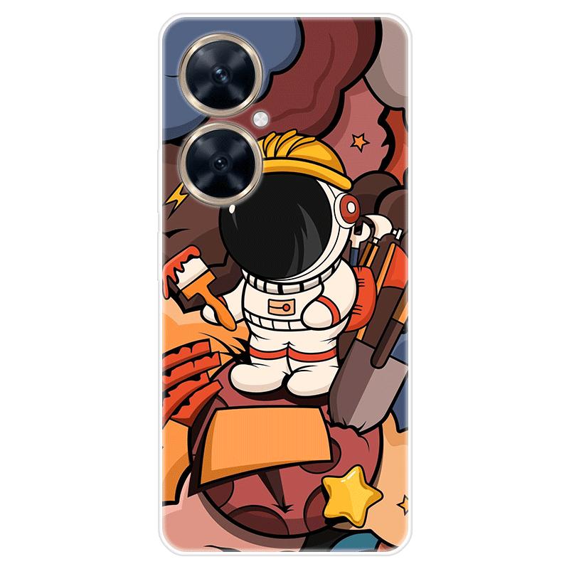 Для Huawei nova 11i nova11i чехол Мягкая силиконовая задняя крышка Чехол для телефона с рисунком из мультфильма Разнообразие