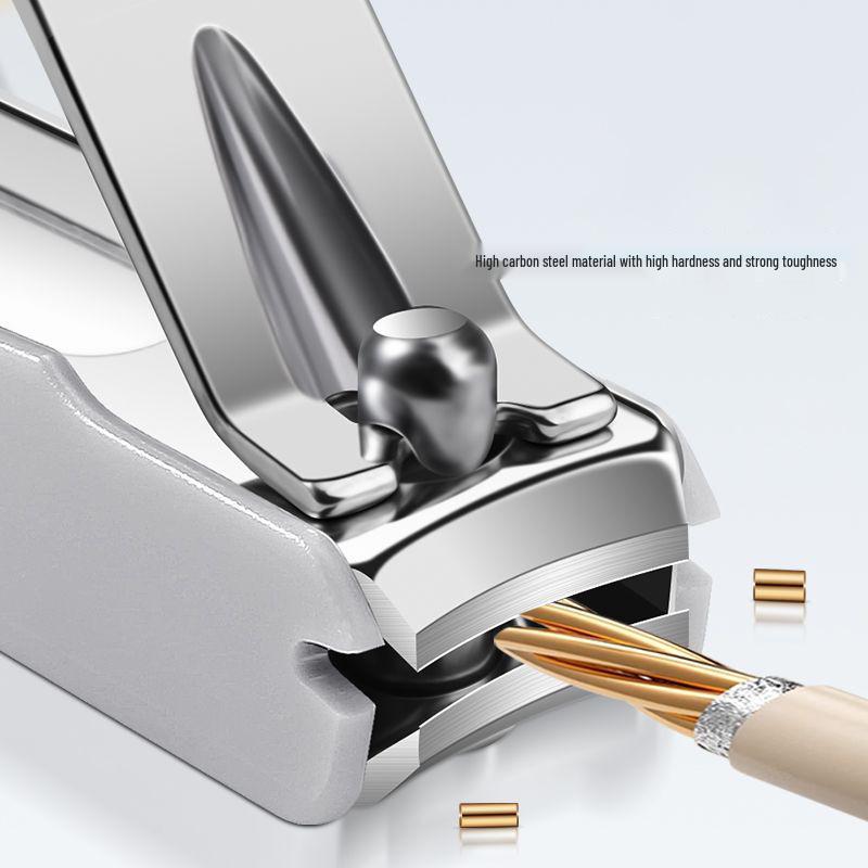 Премиальный набор кусачек для ногтей, устойчивый к смазыванию и брызгам, для мужчин и женщин