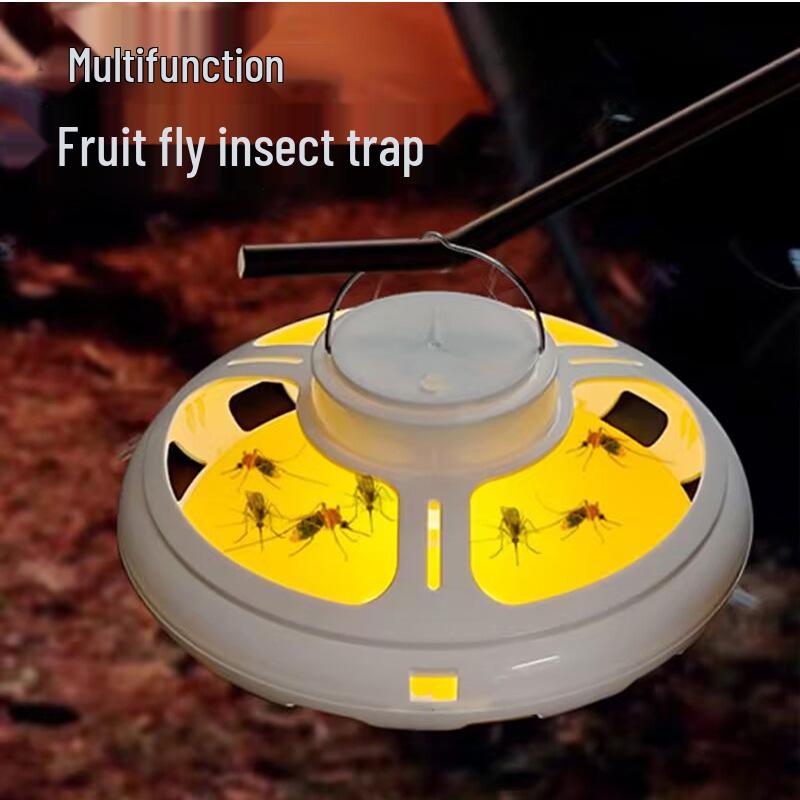 Flea & Insect Light Wave Trap Lamp: Mosquito, Cockroach, Fly & Insect Sticky Catcher