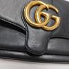 [Pre-Owned] Arli Gold Logo Double G Metal Accessory Leather Small Square Crossbody Shoulder Bag - Good #NWZYP3