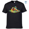 Summer Cotton T-Shirt Rubik's Cube Printing Funny Hipster Graphic Tee Shirt Top Unisex Men Short Sleeve Cool Tees