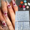 Cartoon Flower Shape Silicone Nail Mold Nail Stamping Nails Diy Nail Salon Design Stereoscopic Manicure Art Tool
