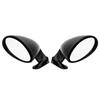 1 Pair Black Universal Side Door Rearview Mirror Vintage Car Modification Accessory