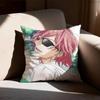 Милая Наволочка для Подушки M-Manga Yarichin Club Квадратная Двусторонняя Печать Короткий Плюш Чехол для Подушки на Диван Спальня Прикроватная Подушка