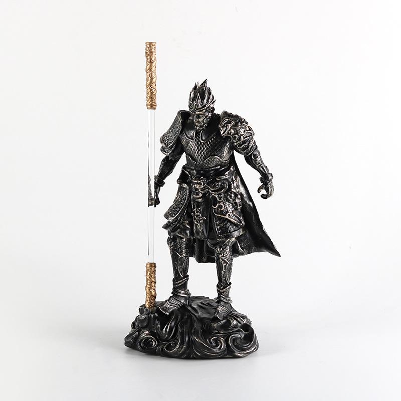 Украшение обезьяны Сунь Укуна, черный миф, победа в битве, Будда, великий мудрец, возвращение, фигурка, детская модель, дом, выставочный зал, украшение