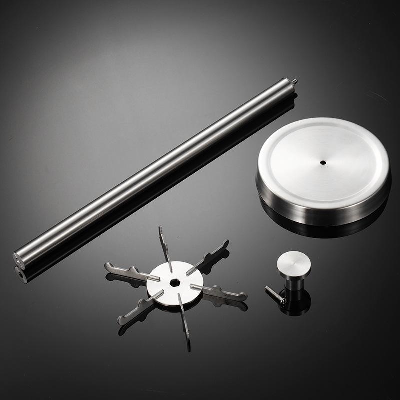 Стойка для кухонных принадлежностей из нержавеющей стали 304 в форме рога дракона, шесть крючков, вешалка для хранения бытовых лопаток, вращающаяся, тяжелая, подарки