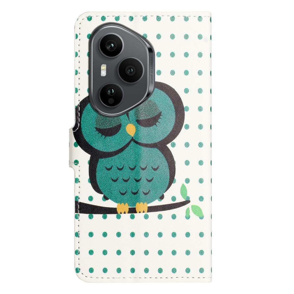 For Honor 400 Pro 5G (Глобальный) Чехол с принтом, кошелек из ПУ кожи, чехол для телефона