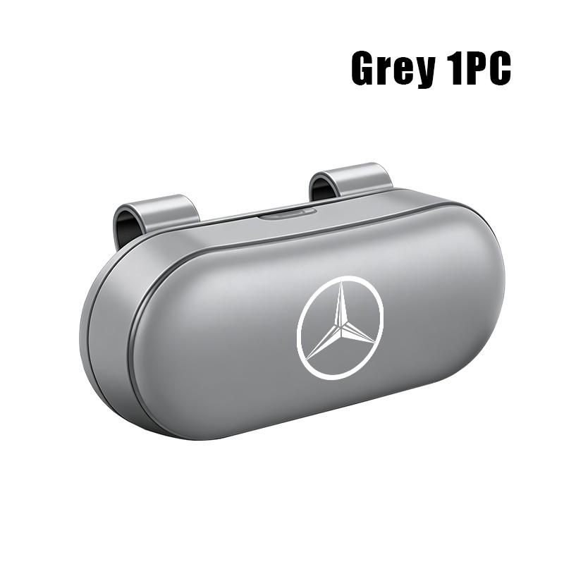 AABIB1 Car Visor Sunglasses Glasses Case Glasses Holder Clip Box For Benz Exclusive AMG W124 W203 W204 SPRINTER V CLASS VIANO