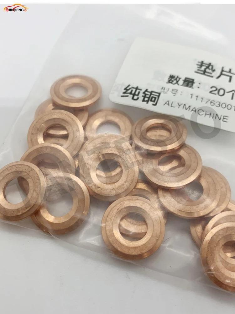 20PCS CRIN Injector Copper Washer Gasket 11176-0L0115 Repair Kits for DENSO