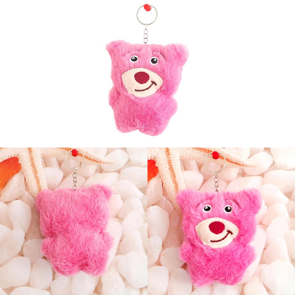 Lotso Keychain Plush Toy Stuffed Doll Bag Pendant Decoration Gift For Kids