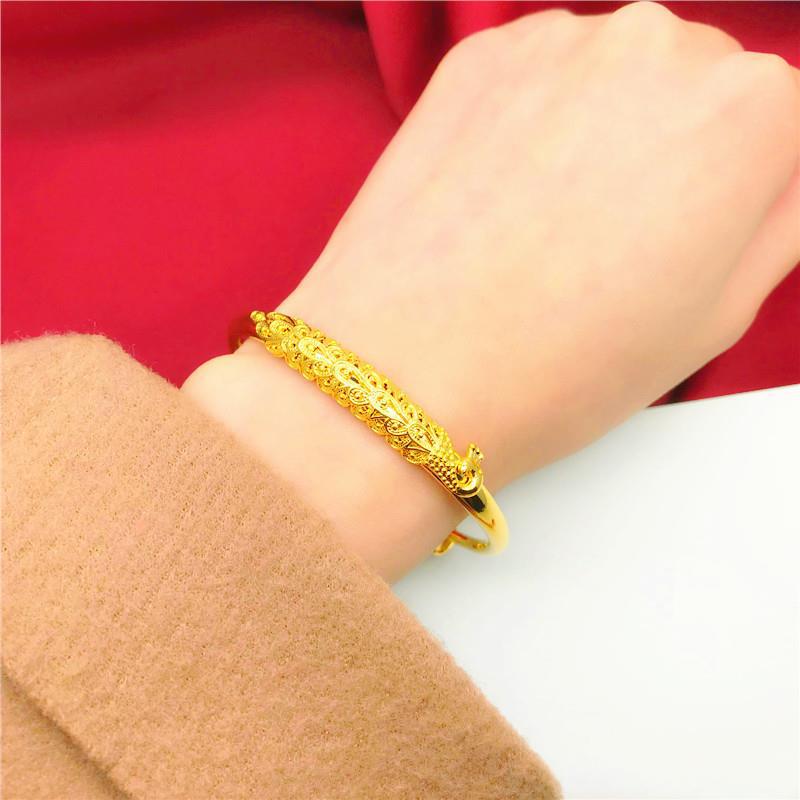 Новый позолоченный браслет Феникс для невесты, свадебные украшения, браслет Феникс Ю Фэй для свадебной девушки