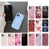 Чехол для телефона Для iphone 17ProMax 17 Pro Air 16 15 14 13 Pro Max 16 15 14 13 Pro 15Plus Любовь Розовое Сердце