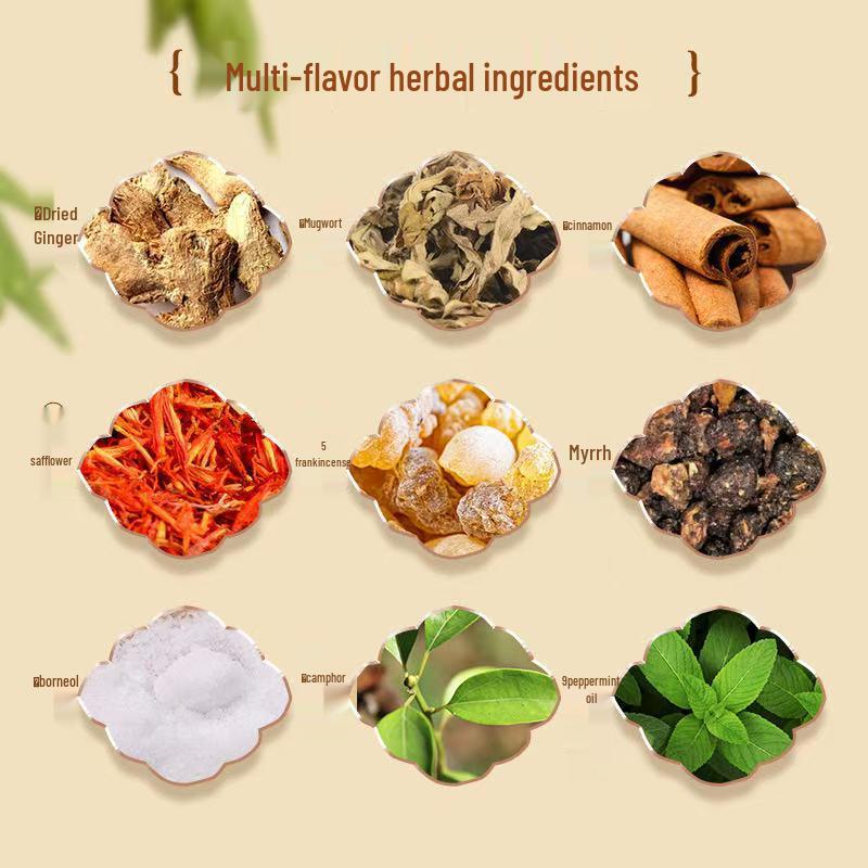 Имбирный согревающий пластырь для поясницы, колена, плеча, шеи и суставов